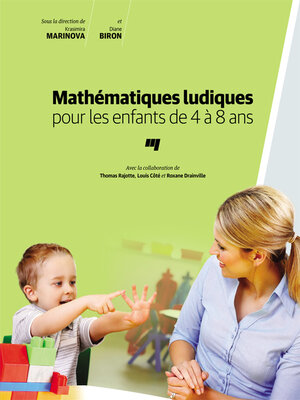 cover image of Mathématiques ludiques pour les enfants de 4 à 8 ans